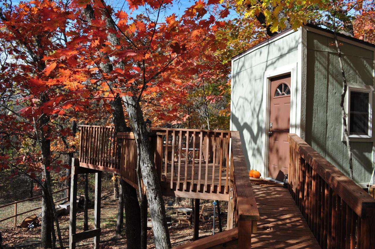 Вилла Seven Oaks - Treehouse With Deck Ленекса Экстерьер фото